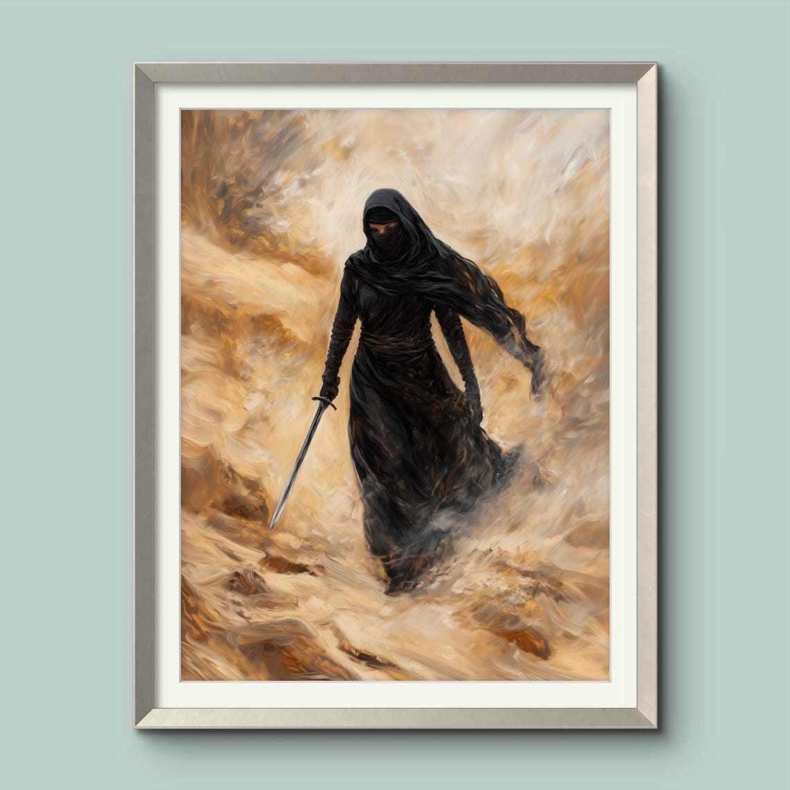 Muslim Woman Warrior, Islamic Feminine Strength