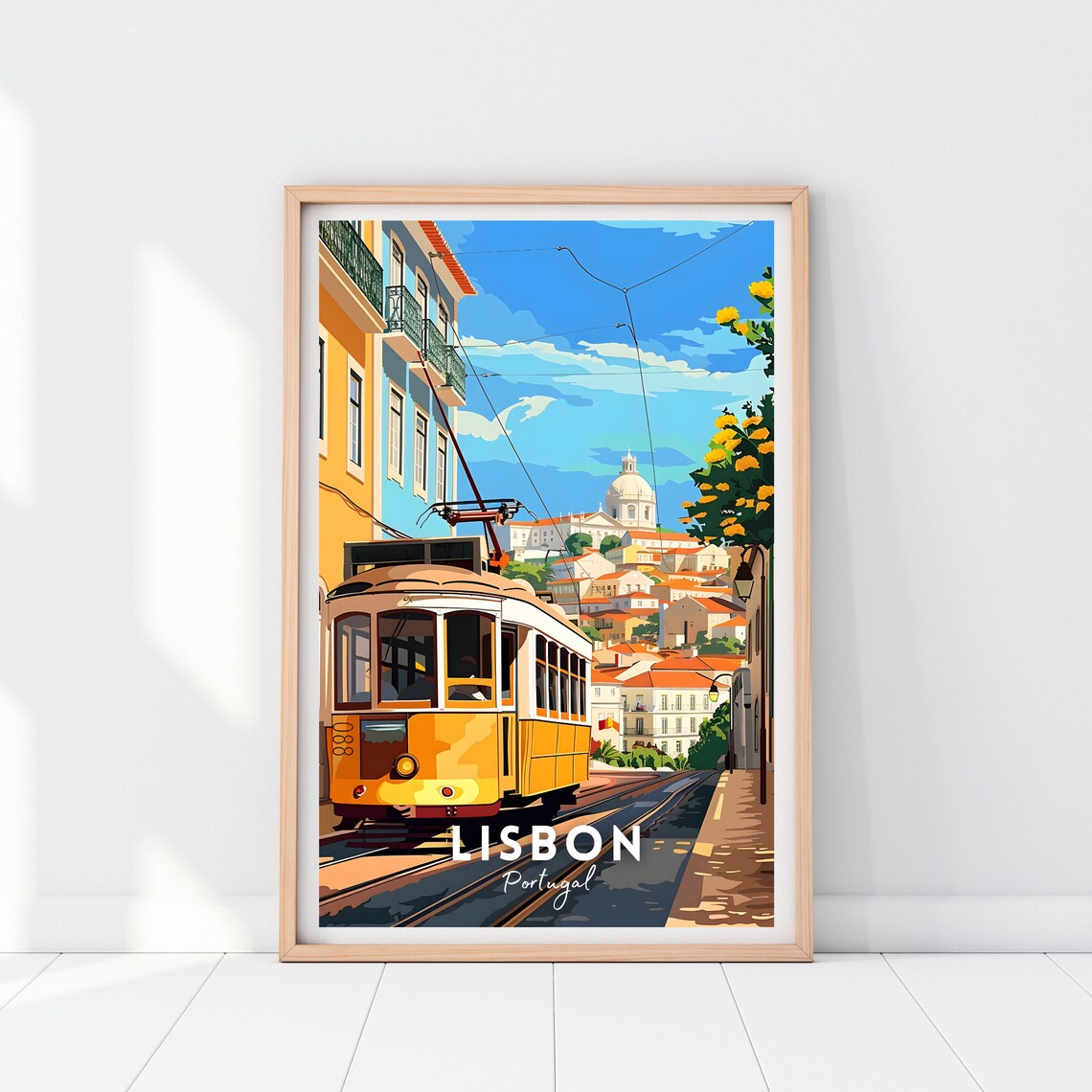 Lisbon Travel Poster, Portugal Travel Poster - Image 3