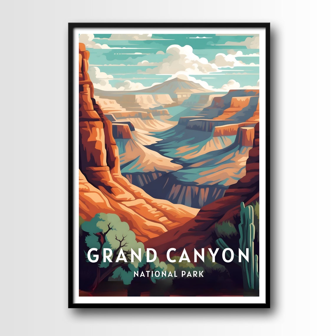 Grand Canyon Wall Art Print - Image 2