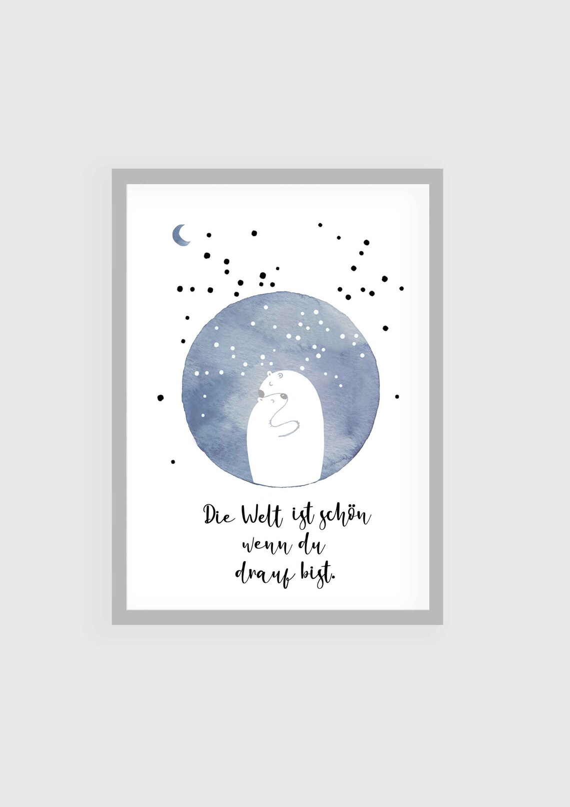 Bear Couple Love, The World Is Beautiful Poster