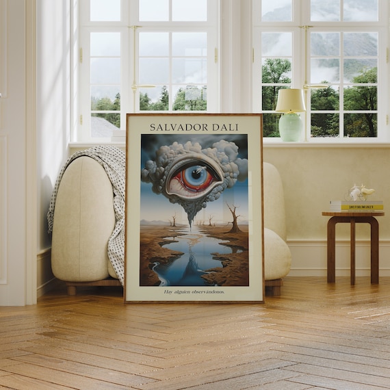 Dali Wall Art Famous Artist Prints Dali Eye Salvador Dali Prints