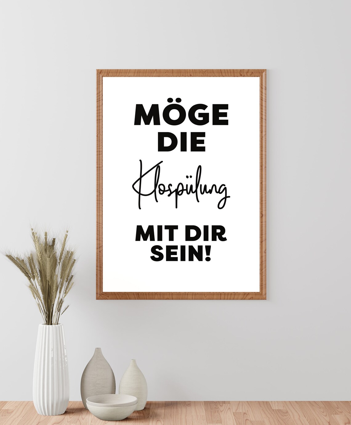 May The Toilet Flush Be With You Poster Print - Image 2
