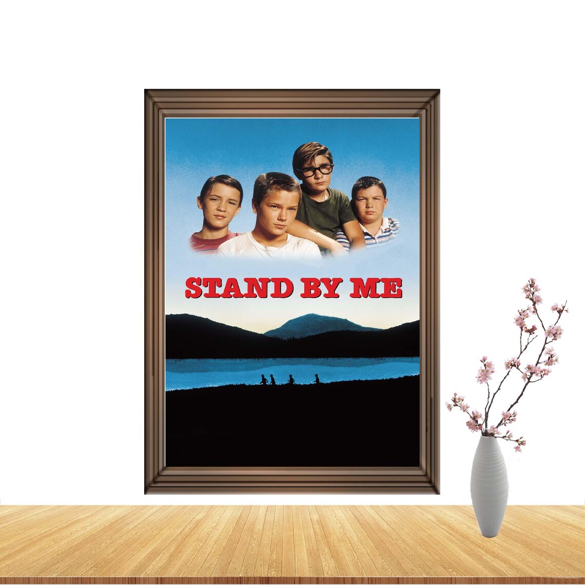 Stand By Me 1986 Classic Coming of Age Movie Poster Nostalgic Film - Image 3