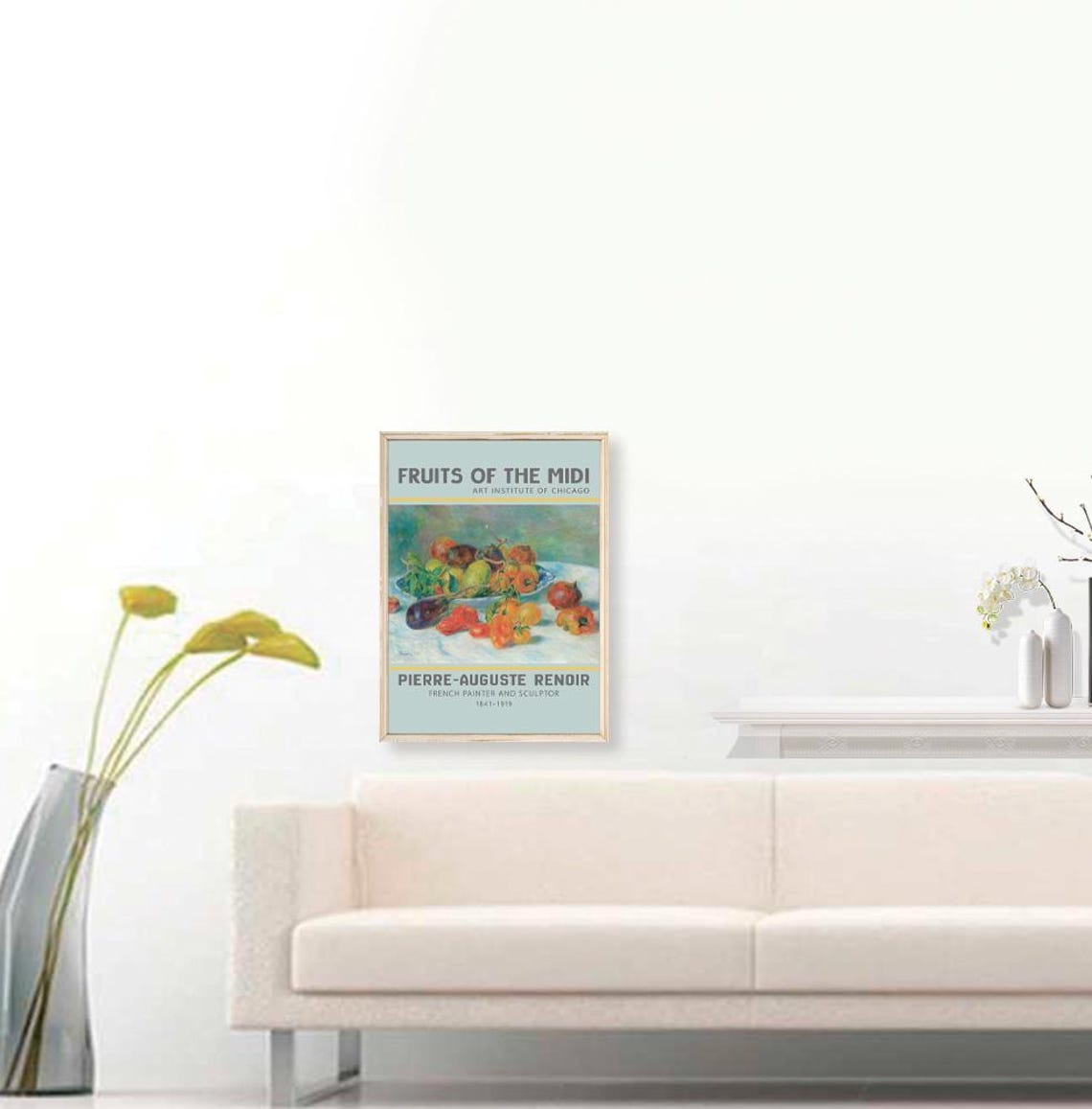 Pierre-Auguste Renoir Fruits of the Midi Still Life Art Poster - Image 3