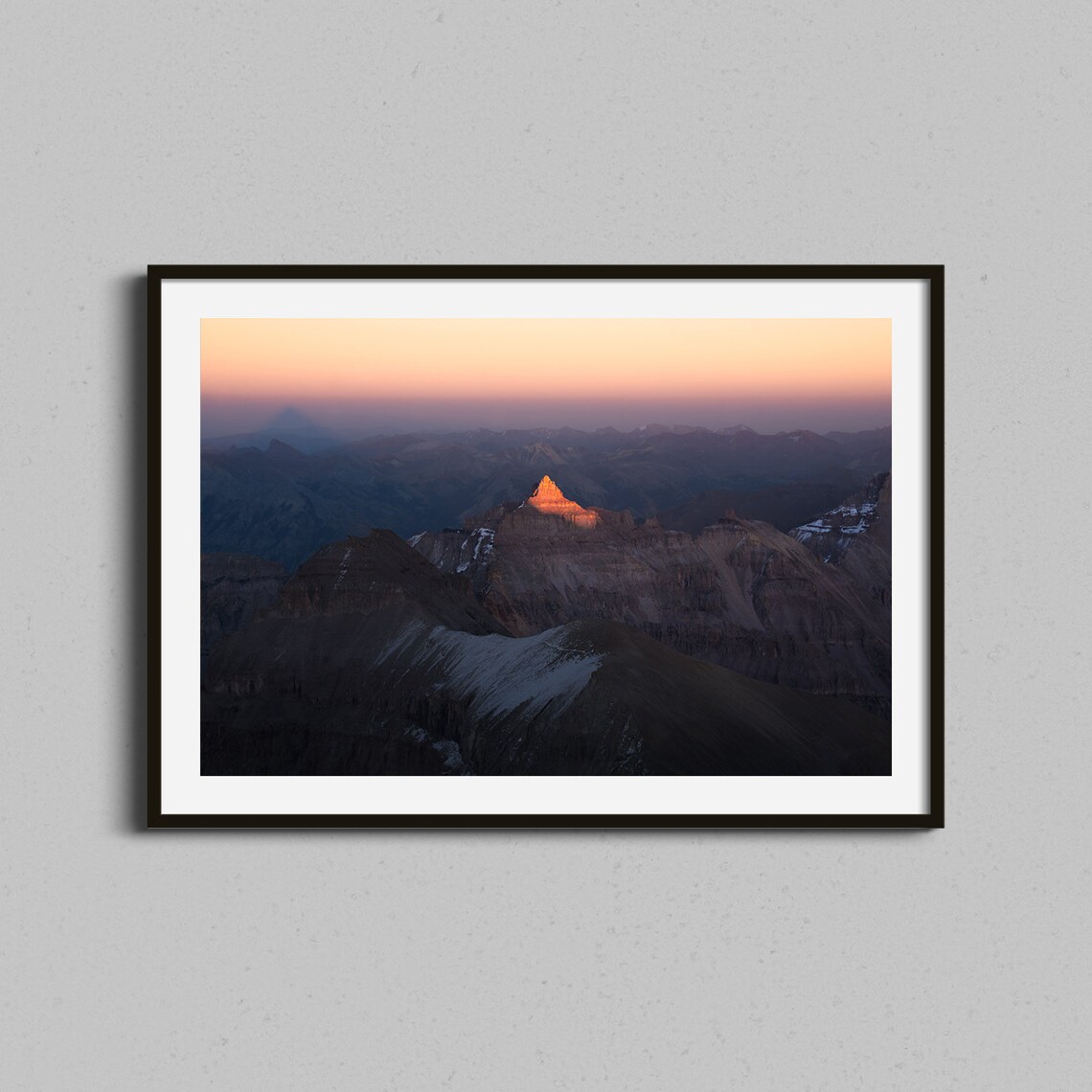 Colorado Mountains Art Print, San Juan Landscape
