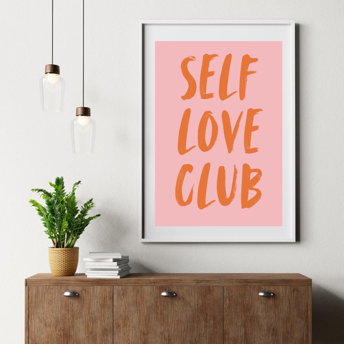 Self Love Club Quote, Motivational Poster - Image 4