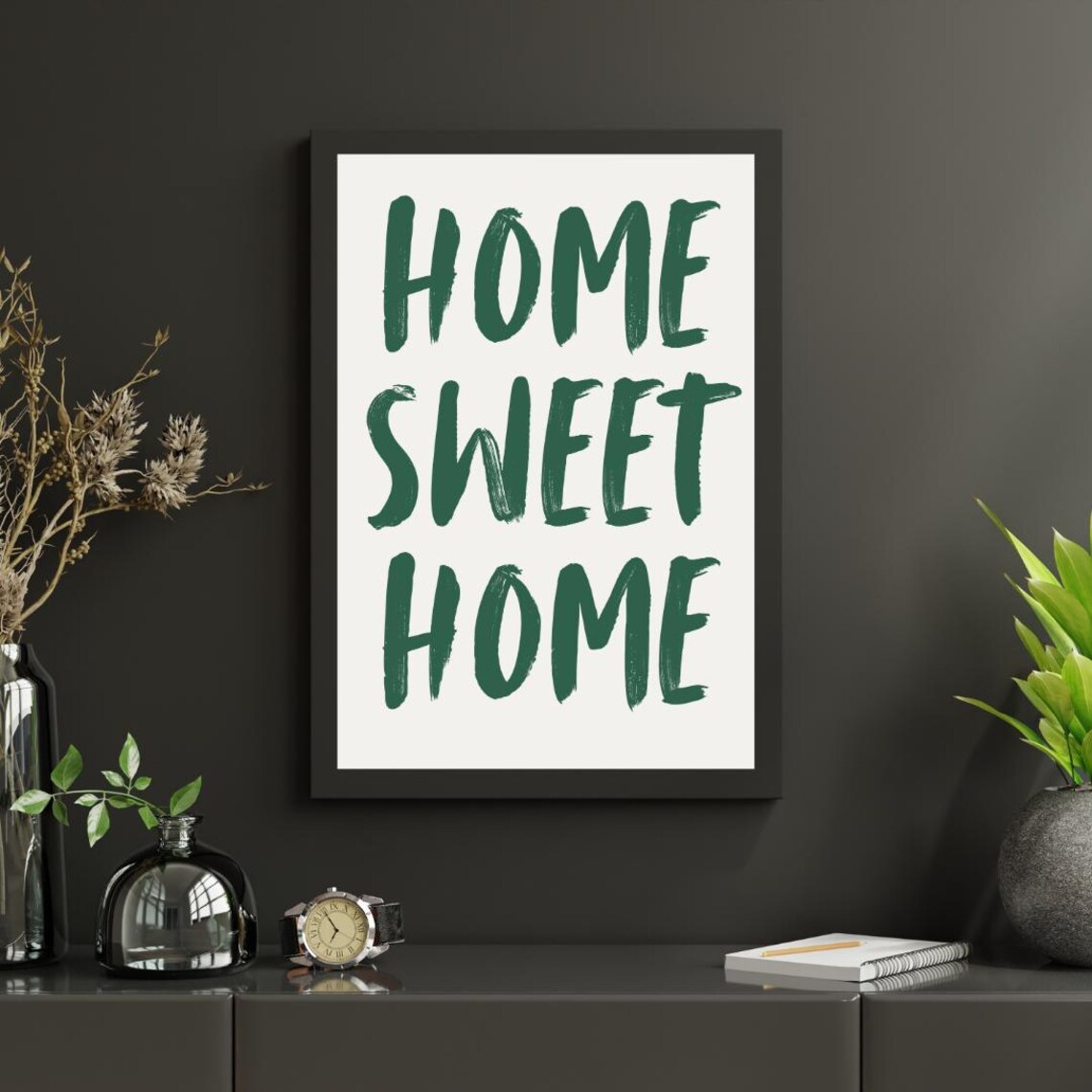Home Sweet Home Quote, Motivational Poster - Image 5