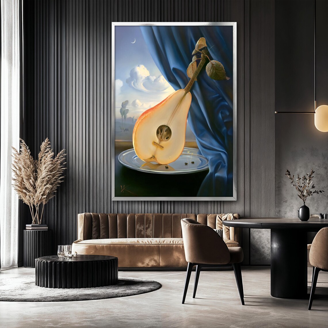 Still Life With Mandolin, Surreal Art Print - Image 2