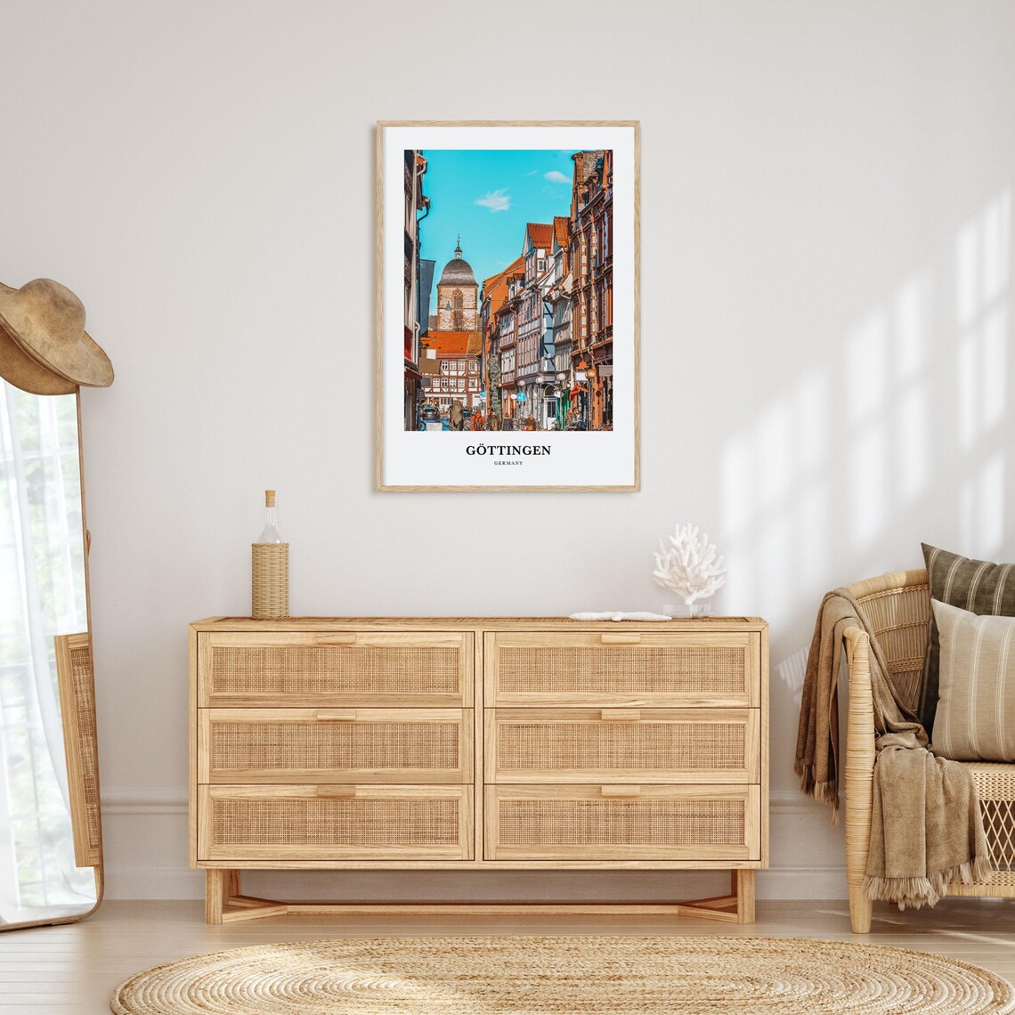 Gottingen Travel Poster, Germany Place Print - Image 2