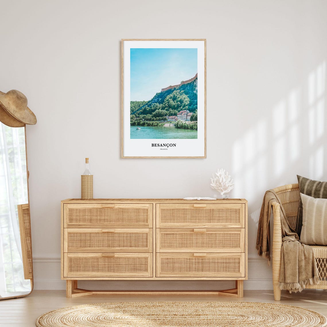 Besancon Print Besancon Photo Poster Besancon Travel Wall Art Besancon Map Print Besancon Photography Print Besancon Wall Dcor France - Image 2