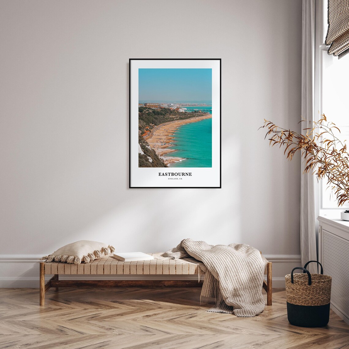 Eastbourne England UK Beach Pier Seaside Resort Summer Photo Poster - Image 3