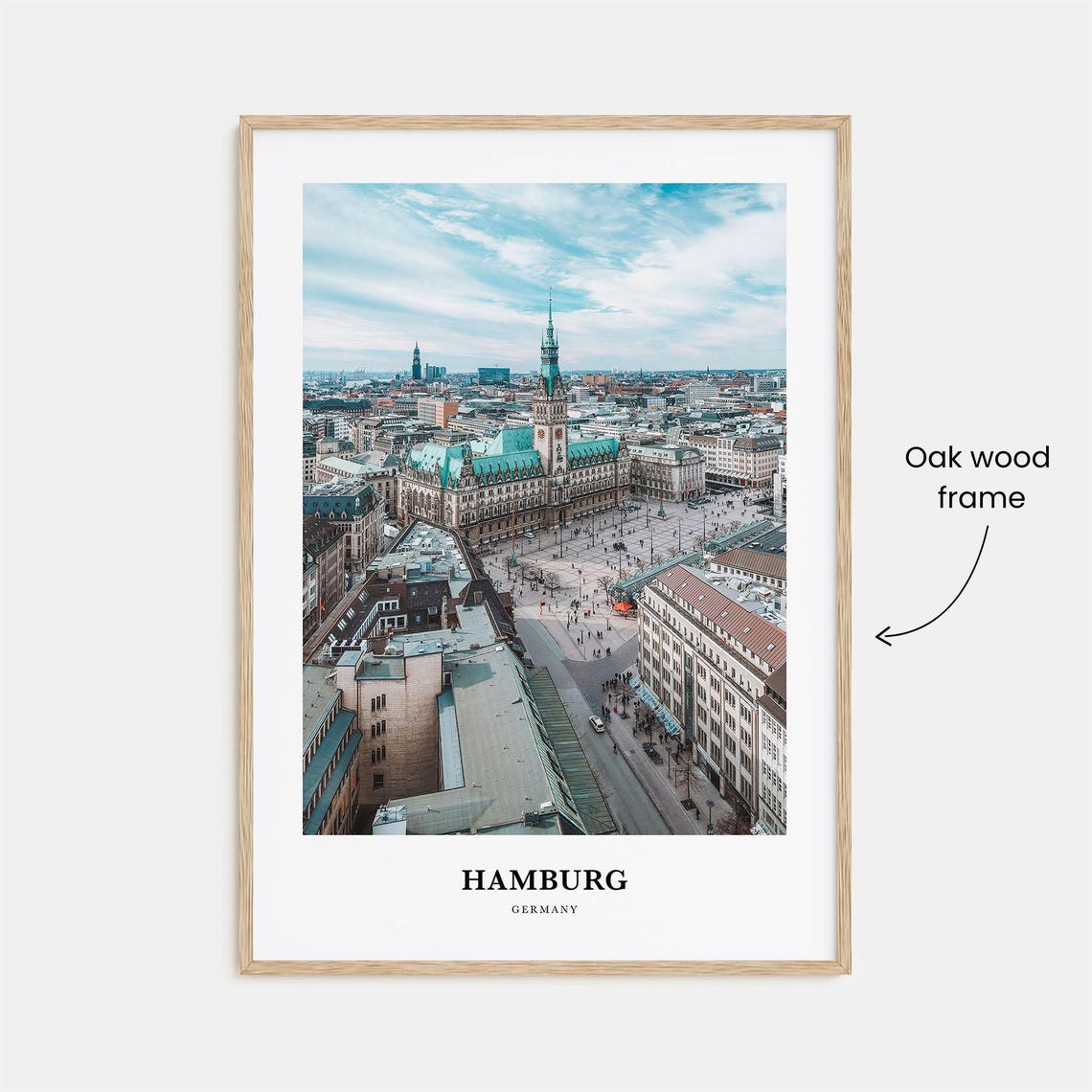 Hamburg Print Hamburg Photo Poster Hamburg Travel Wall Art Hamburg Map Print Hamburg Photography Print Hamburg Wall Dcor Germany - Image 3