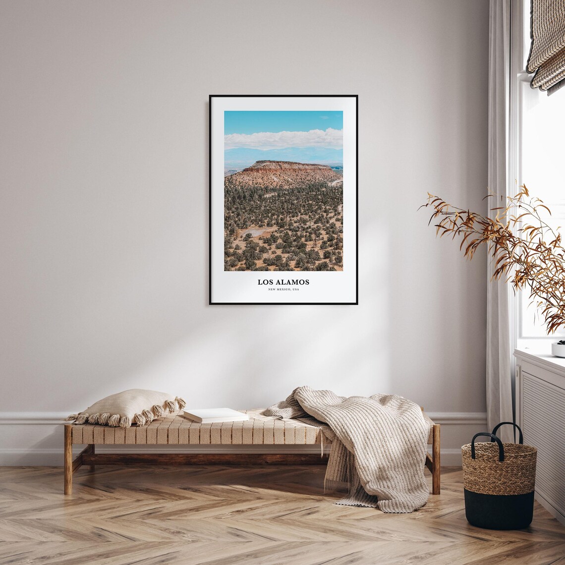 Los Alamos Travel Poster, New Mexico Wall Art - Image 3