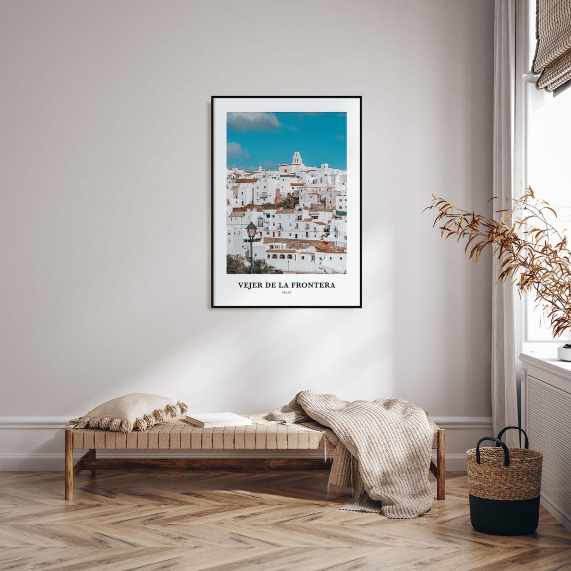 Vejer de la Frontera Whitewashed Hilltop Town Andalusia Spain Poster - Image 3