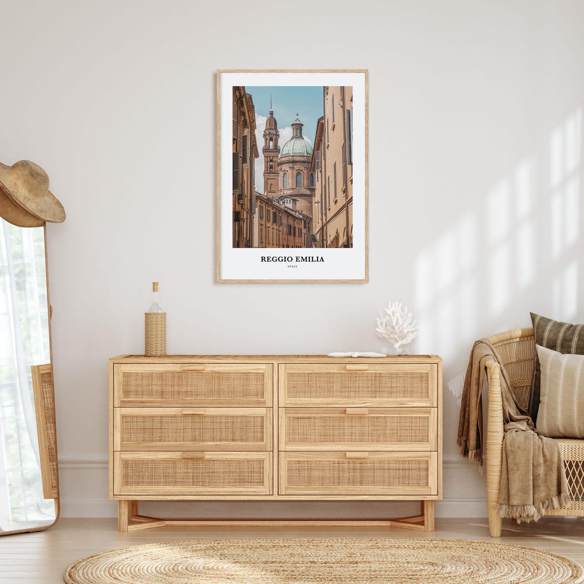 Reggio Emilia Print Reggio Emilia Photo Poster Reggio Emilia Travel Wall Art Reggio Emilia Map Print Reggio Emilia Photography Italy - Image 2