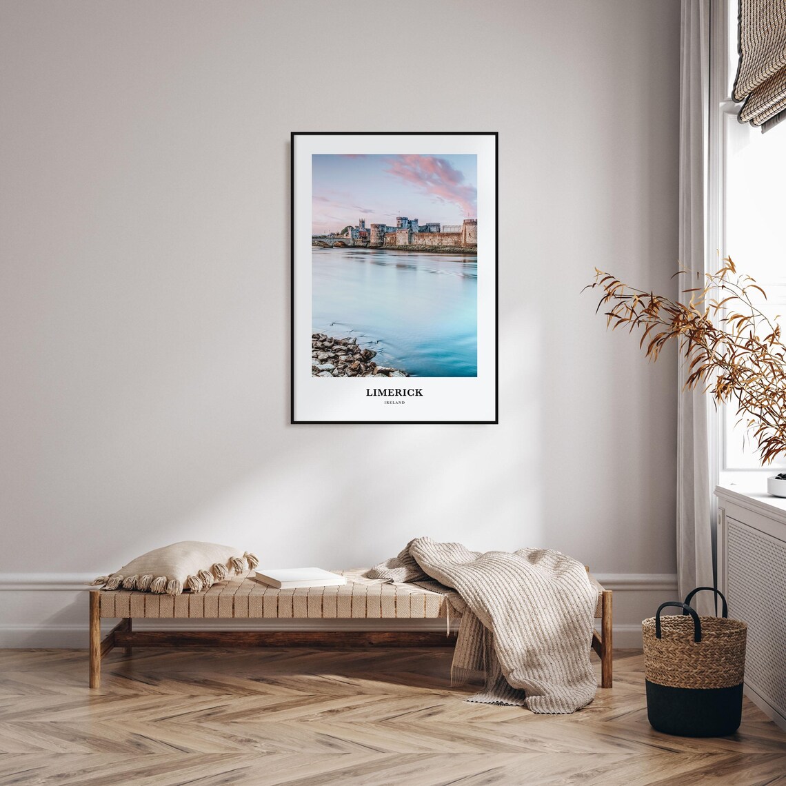 Limerick Travel Poster, Ireland Place Print - Image 3