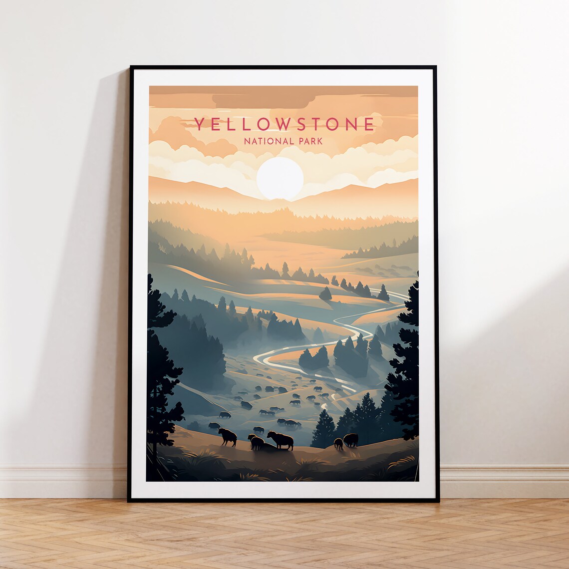 Yellowstone Home Decor Gift Poster Print