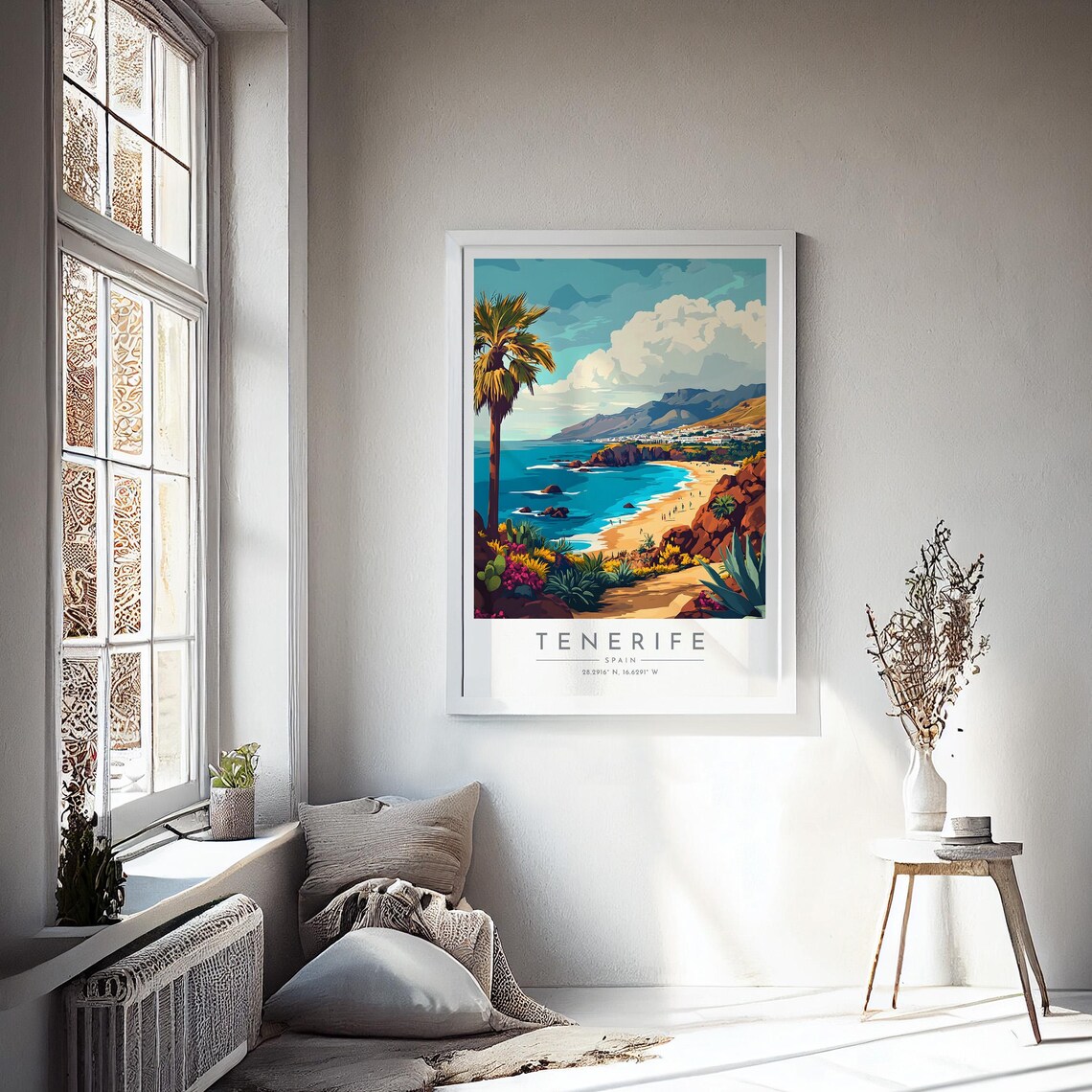 Tenerife Travel Poster, Spain Travel Print - Image 4