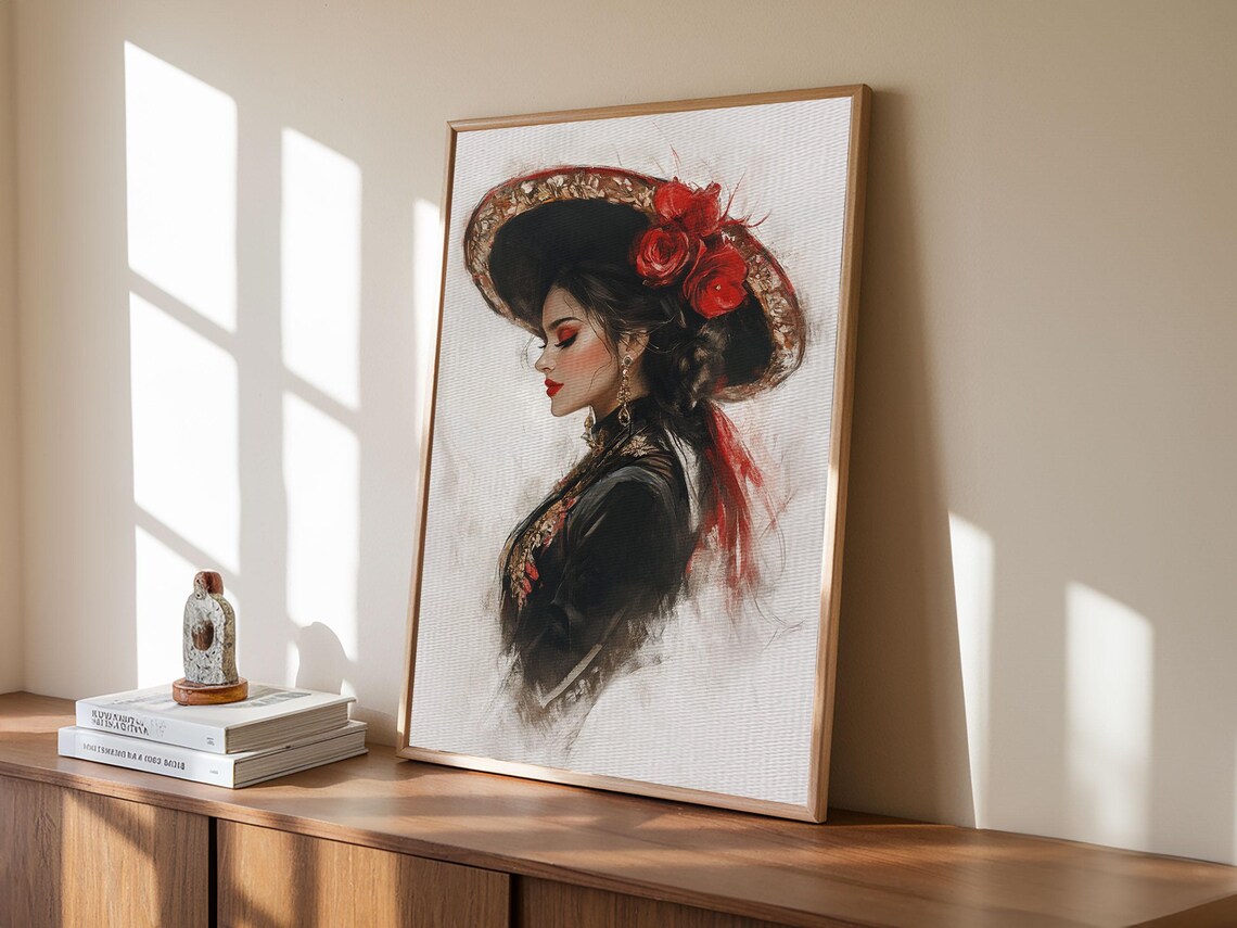 The Matador Spanish Style Cultural Art Print - Image 2