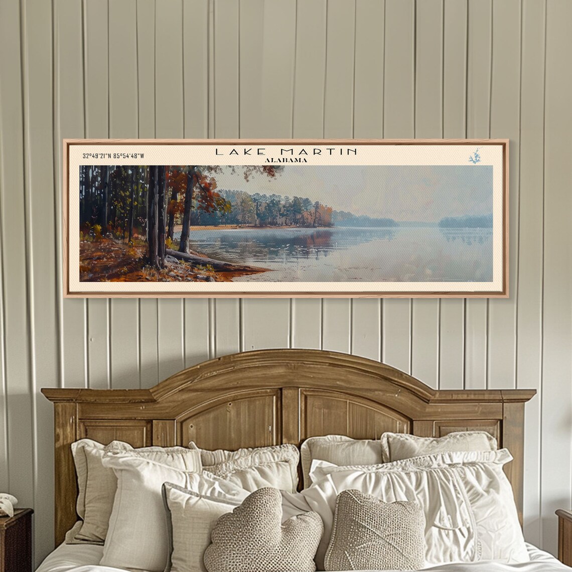 Lake Martin Alabama Scenic Lakeside Art Print