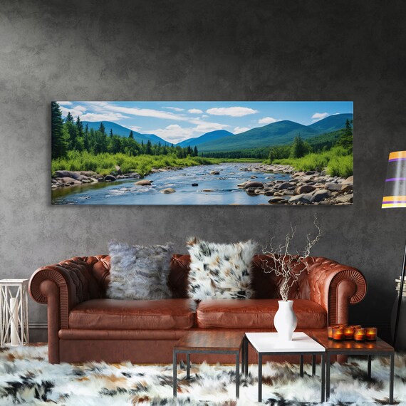 White Mountains New Hampshire Panoramic Art Print