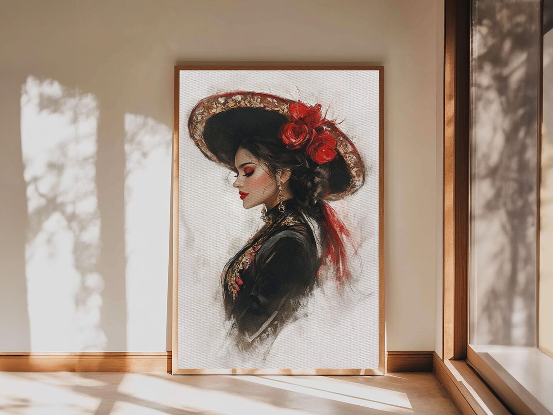 The Matador Spanish Style Cultural Art Print - Image 5