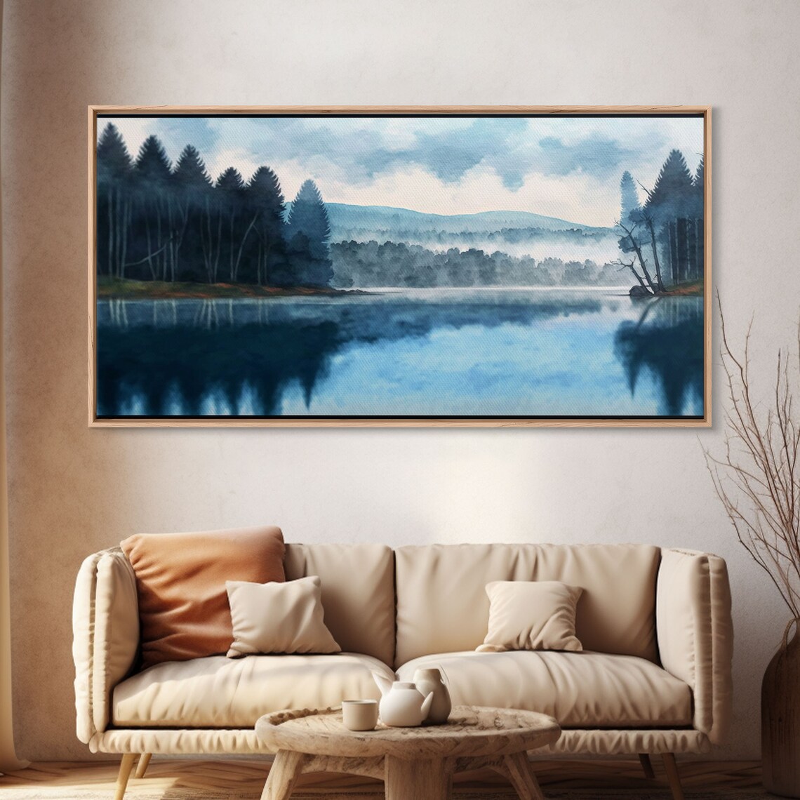 Blue Lake Landscape Art Print, Waldo Lake Decor - Image 4