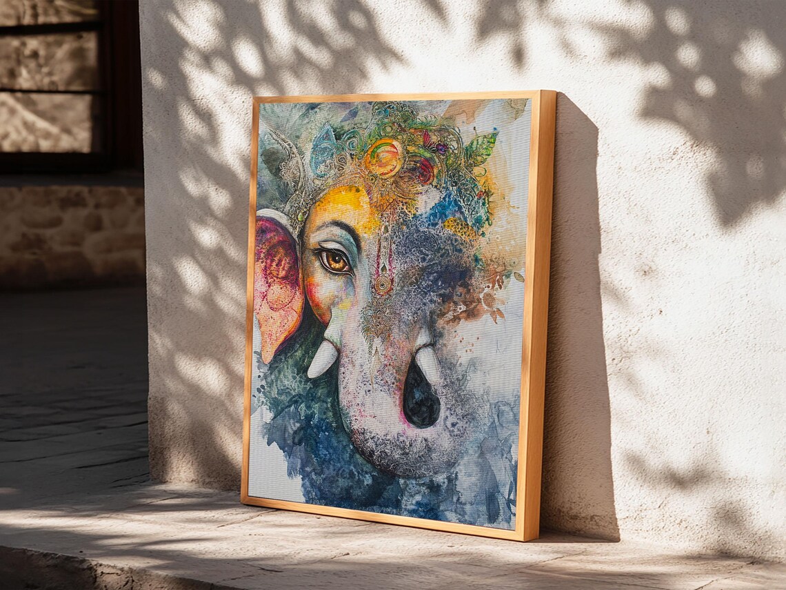 Ganesh Ganesha Poster Print, Indian Cultural Decor - Image 6
