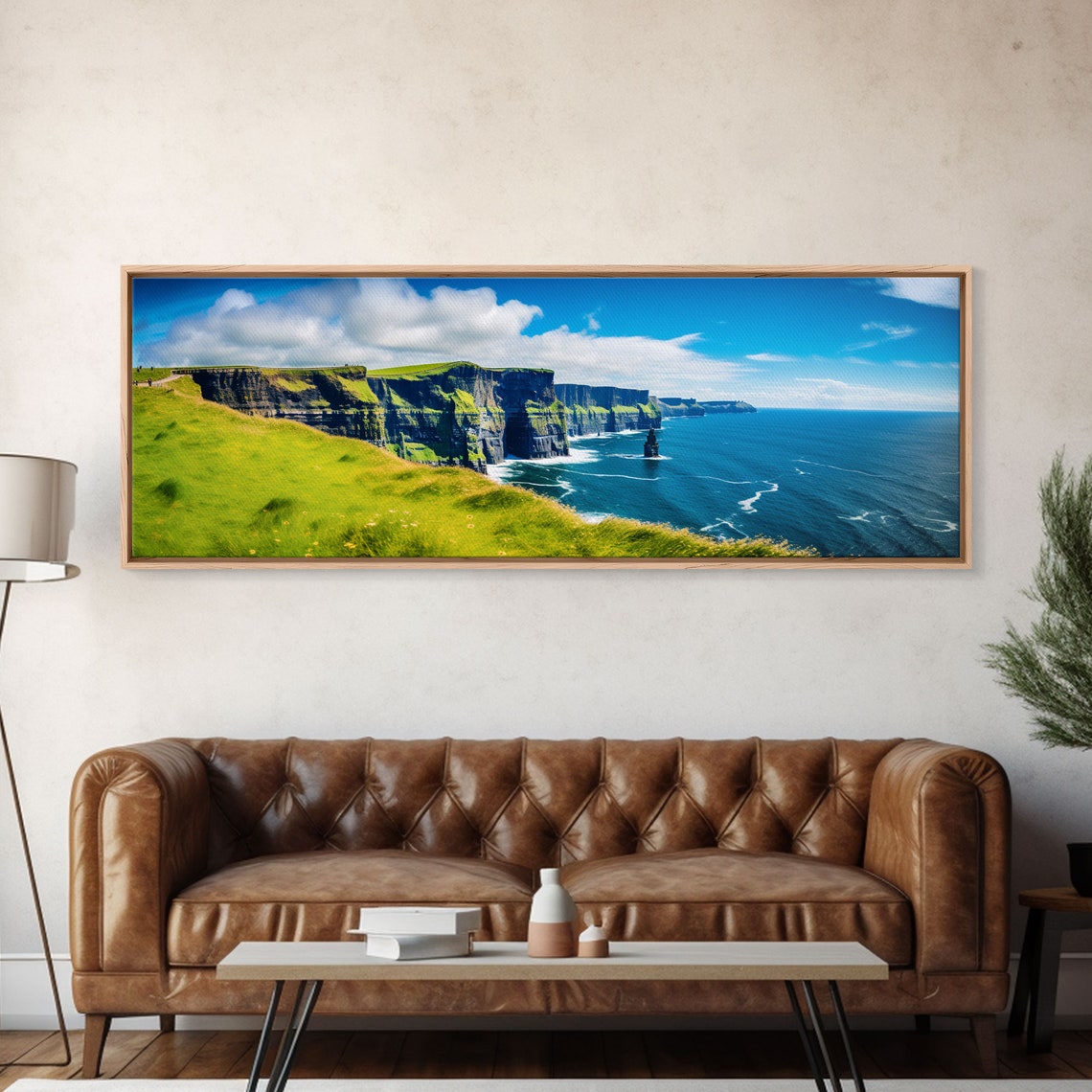 Cliffs Of Moher Ireland Emerald Coast Sea Cliffs Panoramic Photo Print - Image 5