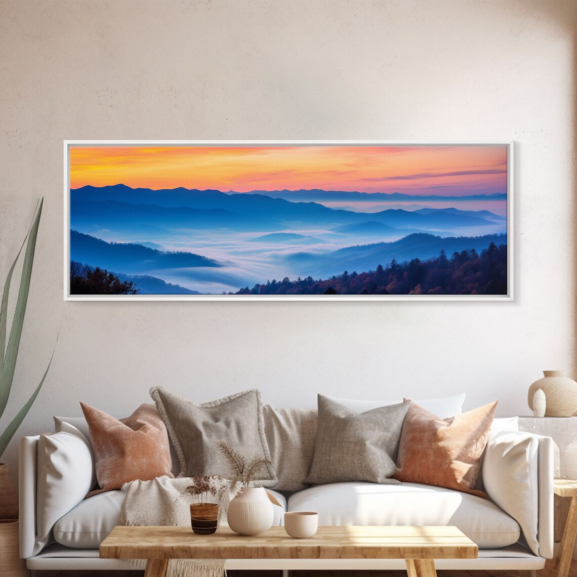 Great Smoky Mountains National Park, Panoramic Travel Poster - Image 4