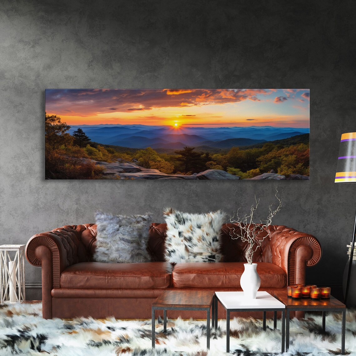 Shenandoah National Park Panoramic Travel Poster
