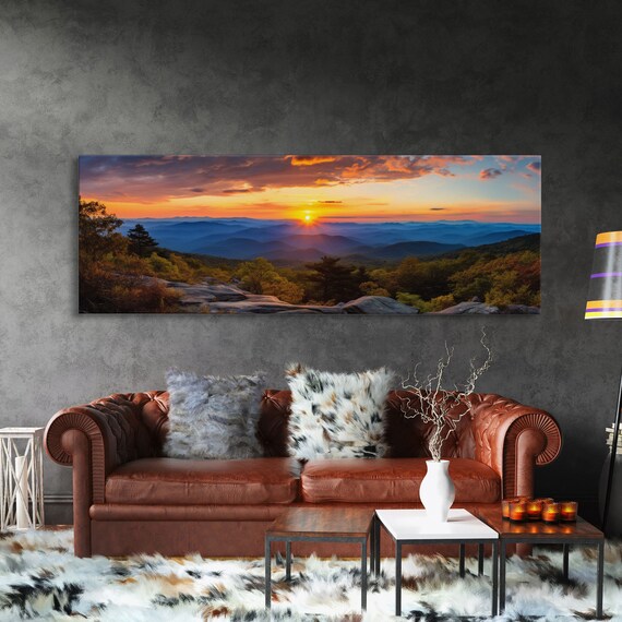 Shenandoah National Park Panoramic Travel Poster
