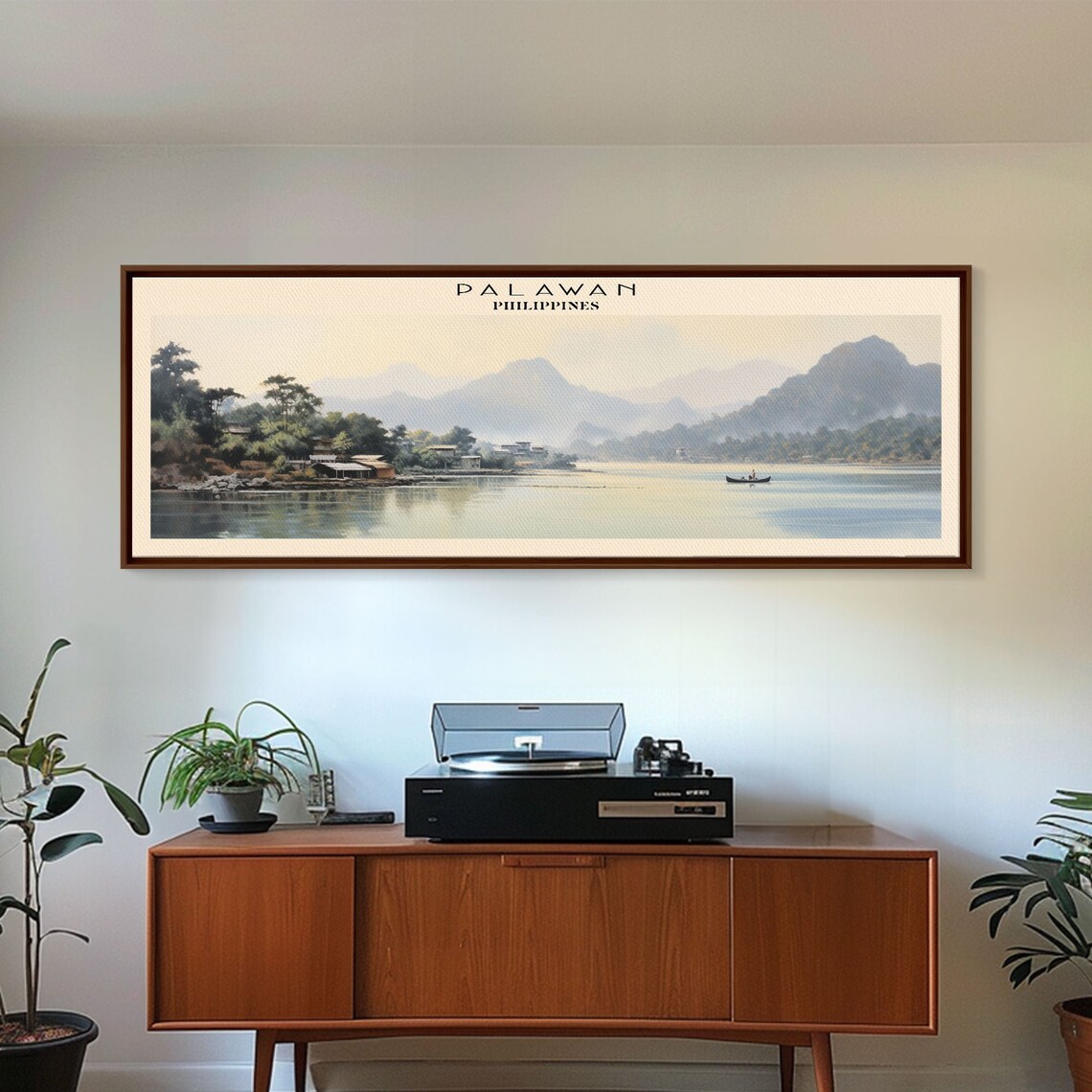 Palawan Travel Poster, Panoramic Wall Art Print - Image 6