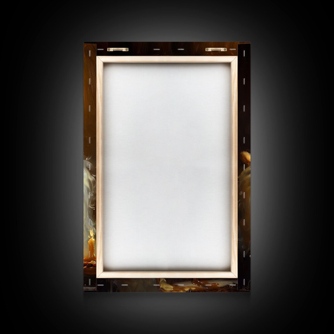 The Pizza Ghost, Funny Halloween Art Print - Image 2