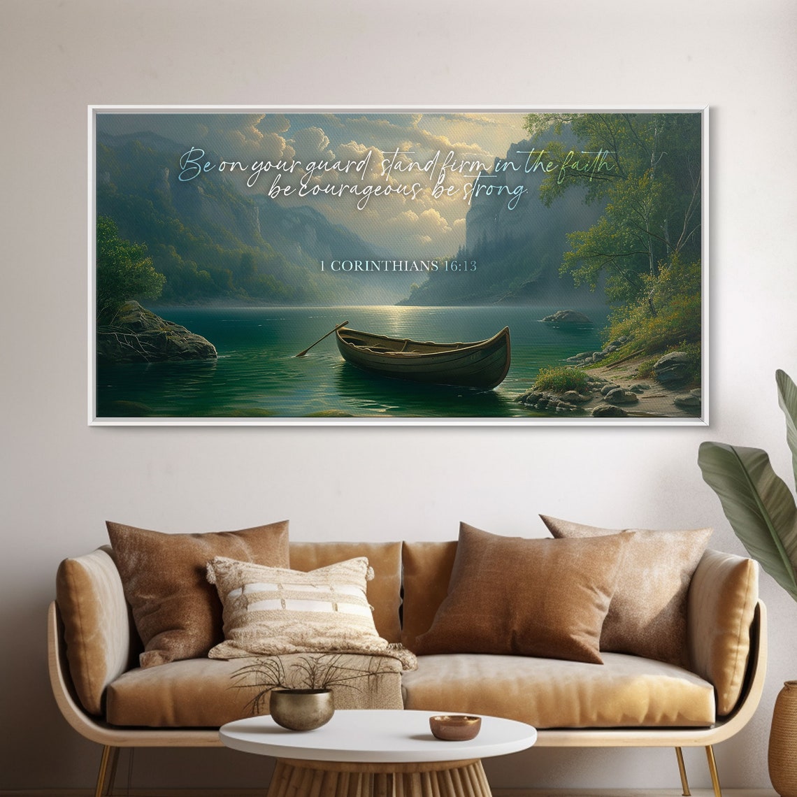Bible Verse Wall Art 1 Corinthians 1613 Bible Verse Decor Bible Verse Wall Art Framed Sign Inspirational Scripture Art - Image 5