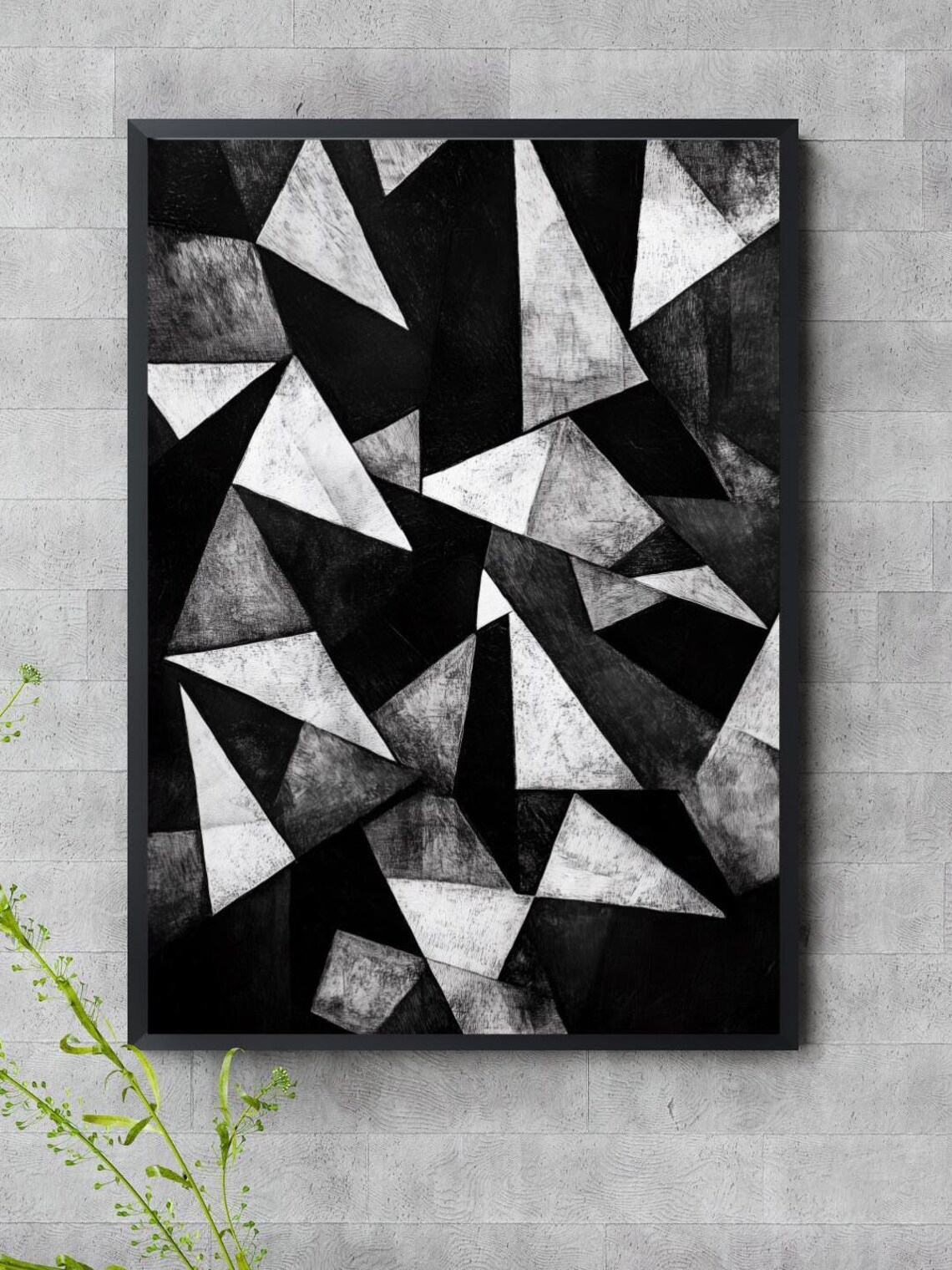Fragmented Balance Geometric Abstract, Minimalist - Image 5