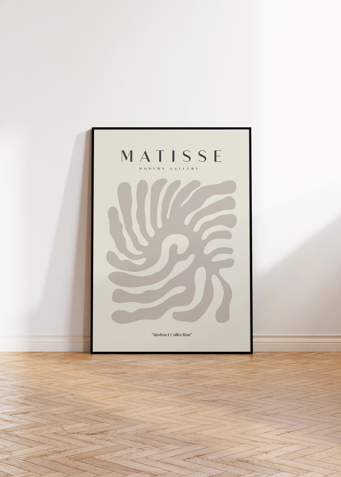Henri Matisse Print Neutral Wall Art Beige Poster Unframed
