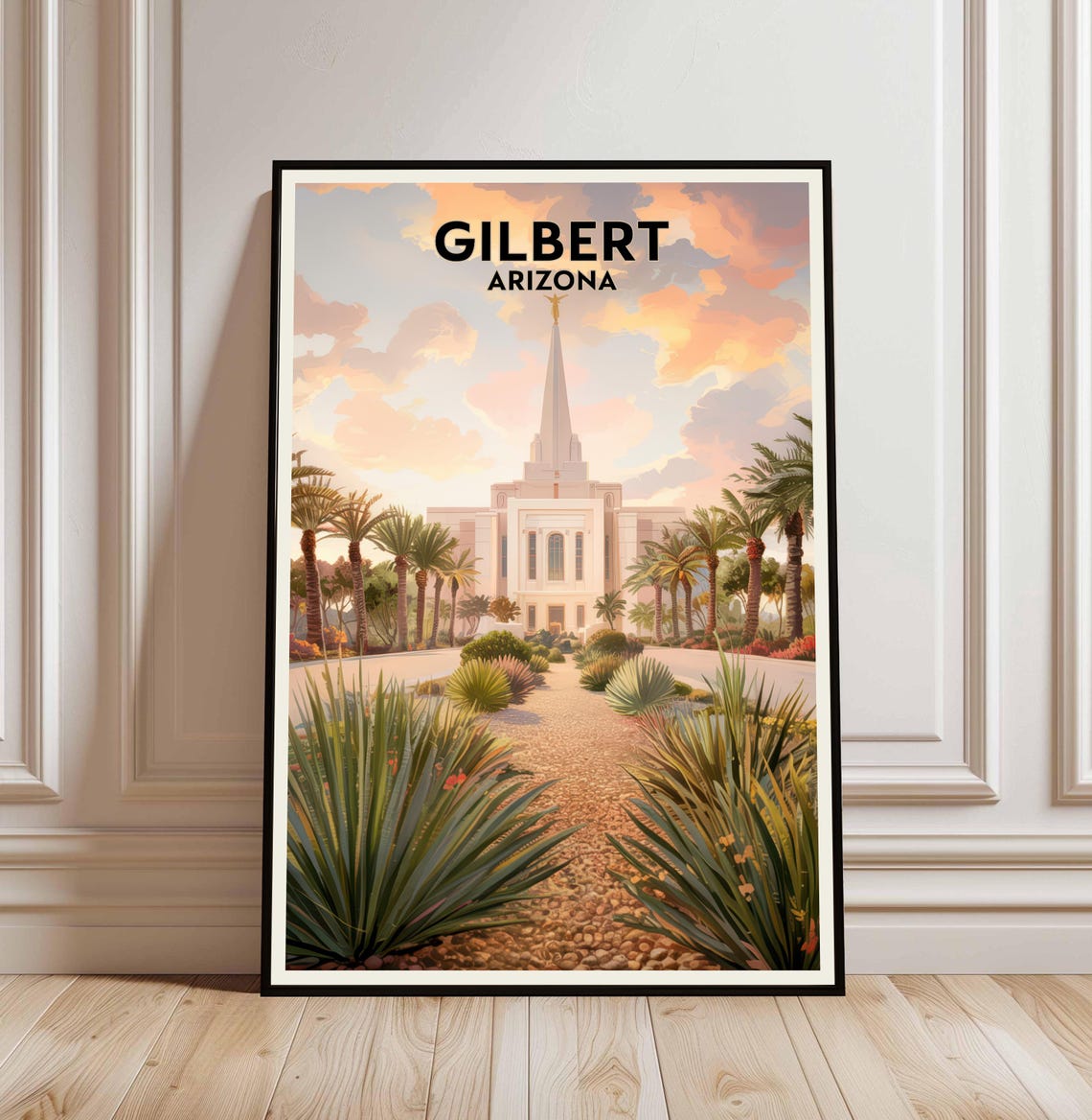 Gilbert Arizona Travel Poster
