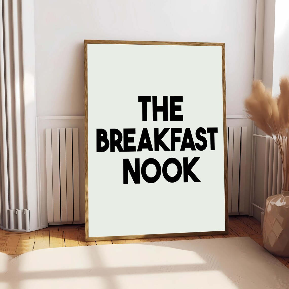 The Breakfast Nook Retro Neutral Kitchen Decor Poster - Image 2