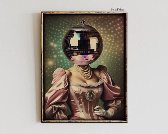 Surreal Art Printalter Arteclectic Wall Artvintage Portraitalter Portraitmoody Decorgallery Setantique Baroque Oil Painting