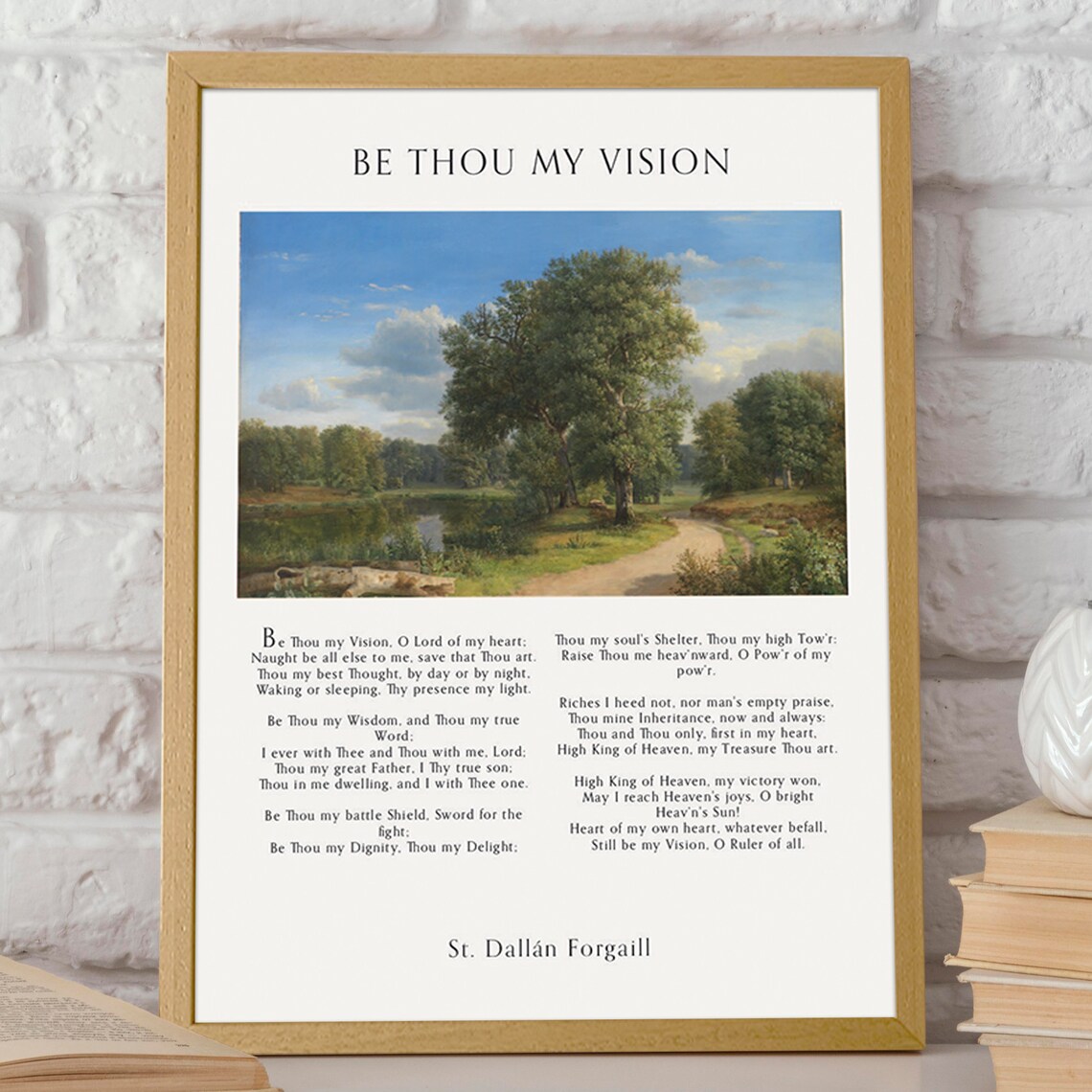 Be Thou My Vision Music Sheet, Nature Landscape - Image 2