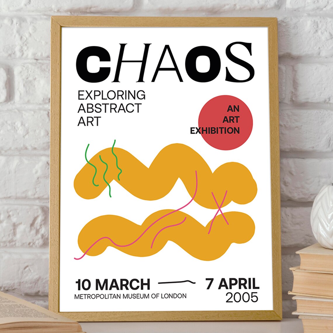 Abstract Art, 2005 London Exhibition Poster - Image 2