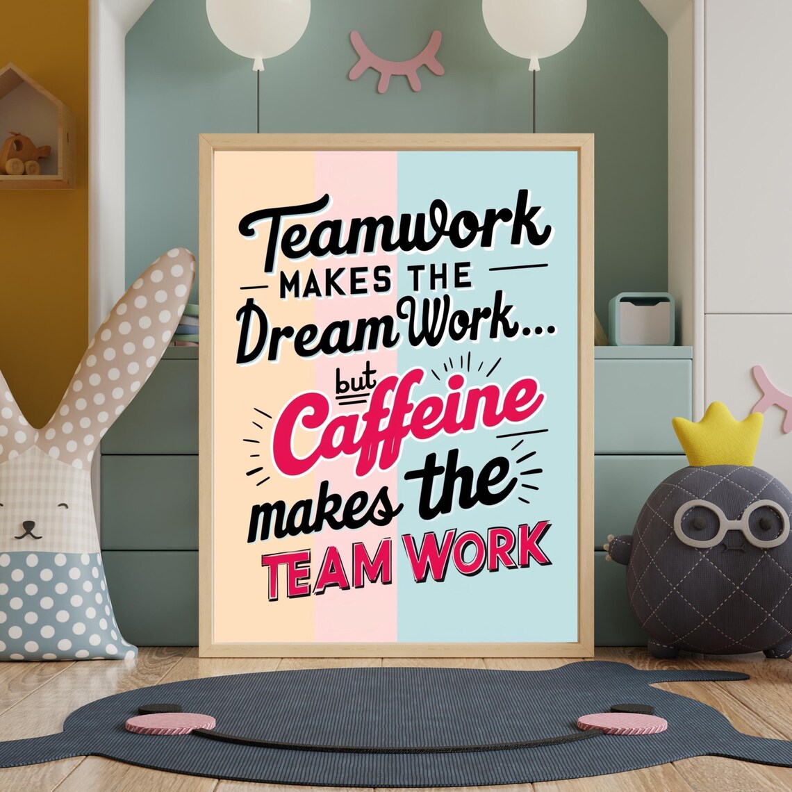 Funny Office Decor A Vibrant Motivational And Humorous Wall Art To Brighten Any Space And Keep The Team Going Strong - Image 2