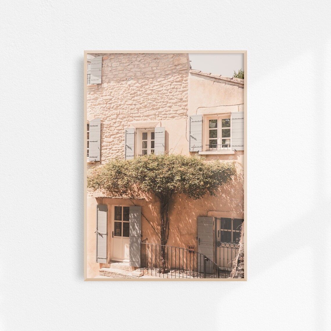 Gordes Print French Aesthetic Provence Print Art France Wall Art France Print Print