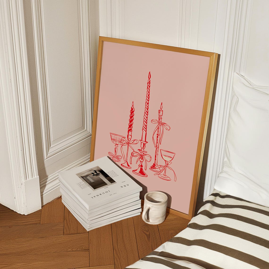 Wine Art, Modern Dining Room Art Print - Image 2