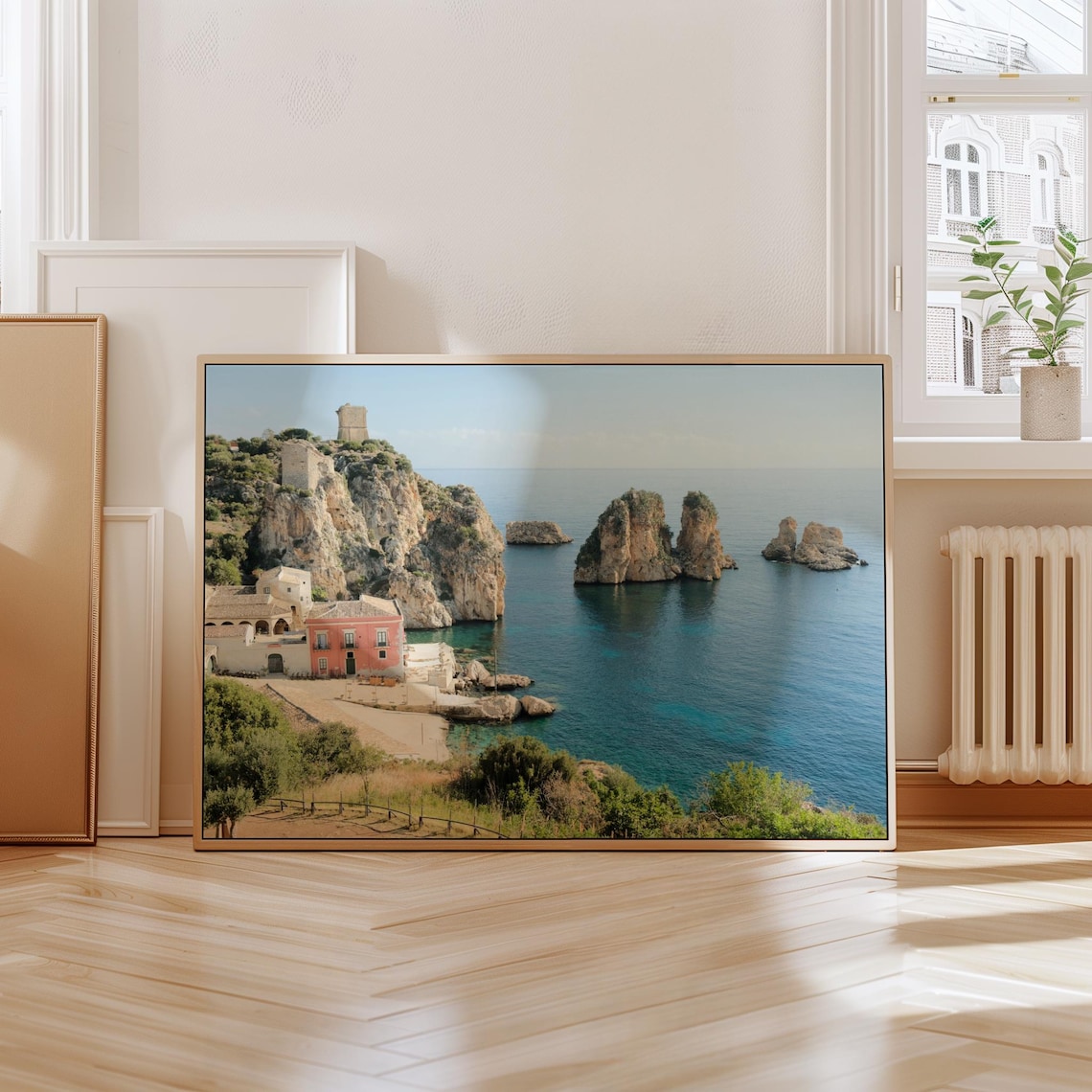 Tonnara Di Scopello Sicily Travel Poster - Image 2