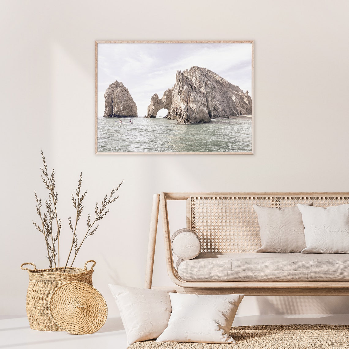 El Arco Natural Stone Arch in Cabo San Lucas Baja Mexico Travel Poster - Image 2