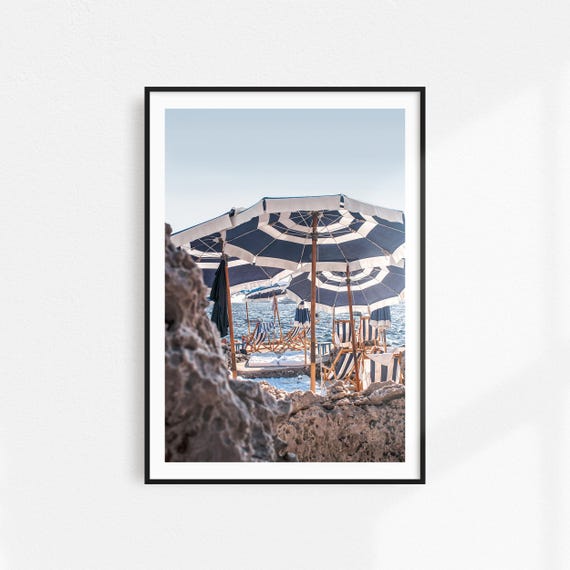 Capri Print, Amalfi Coast Travel Poster
