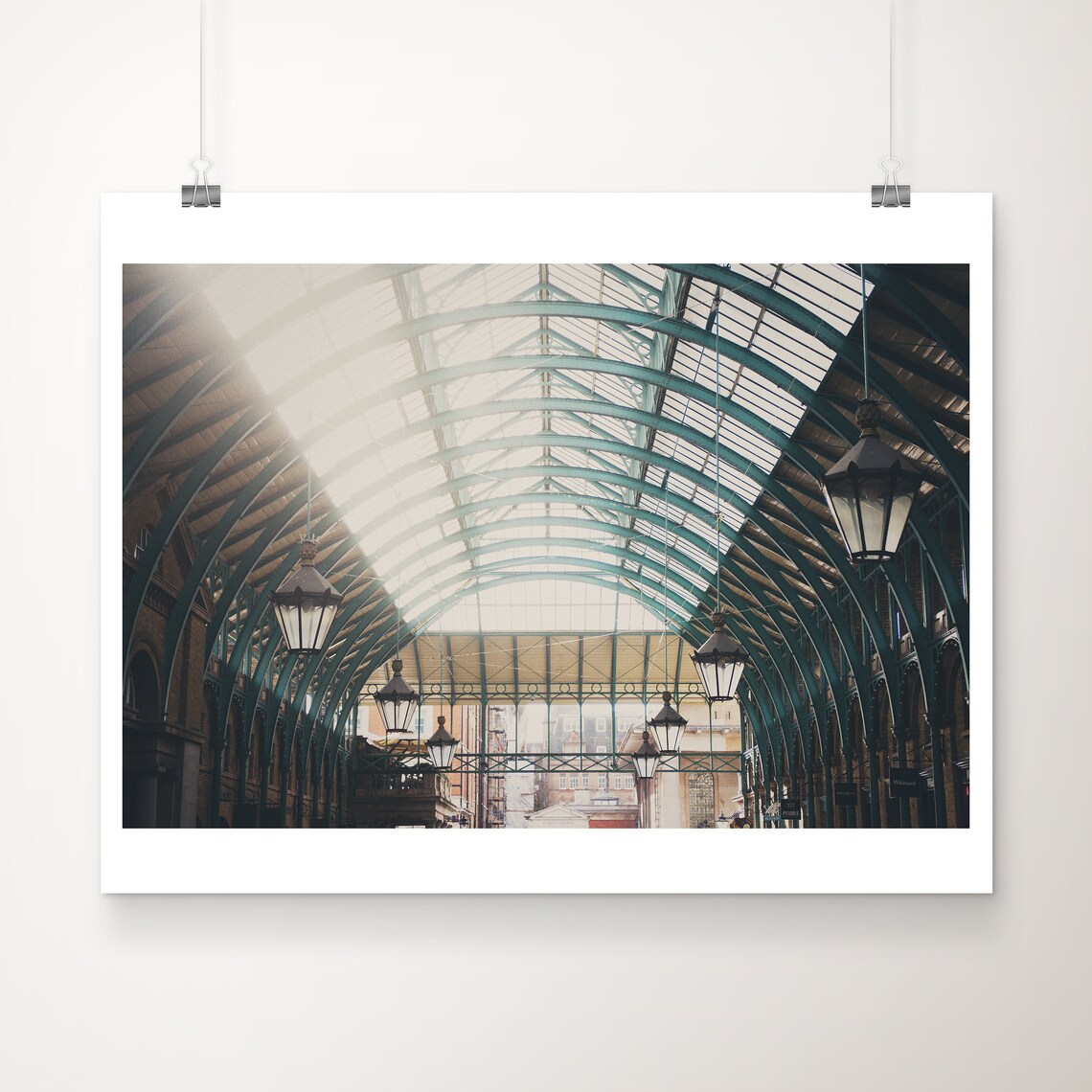 Covent Garden London Photograph, English Decor Art Print