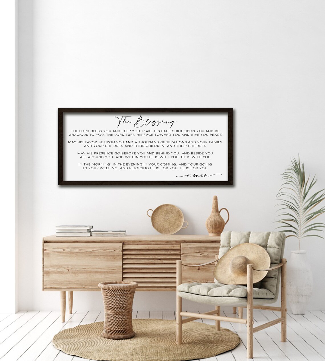 Kari Jobe Blessing Song Scripture, Christian Wall Art Print - Image 4